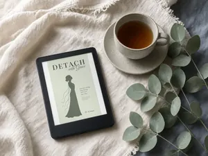 Detach With Grace on an e-reader